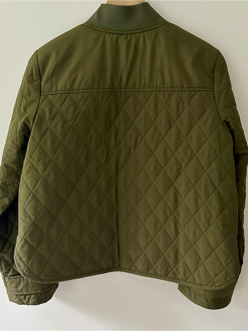 Barbour Whillan Quilted Jacket Ivy Green Size 4 Great Condition - Picture 4 of 14